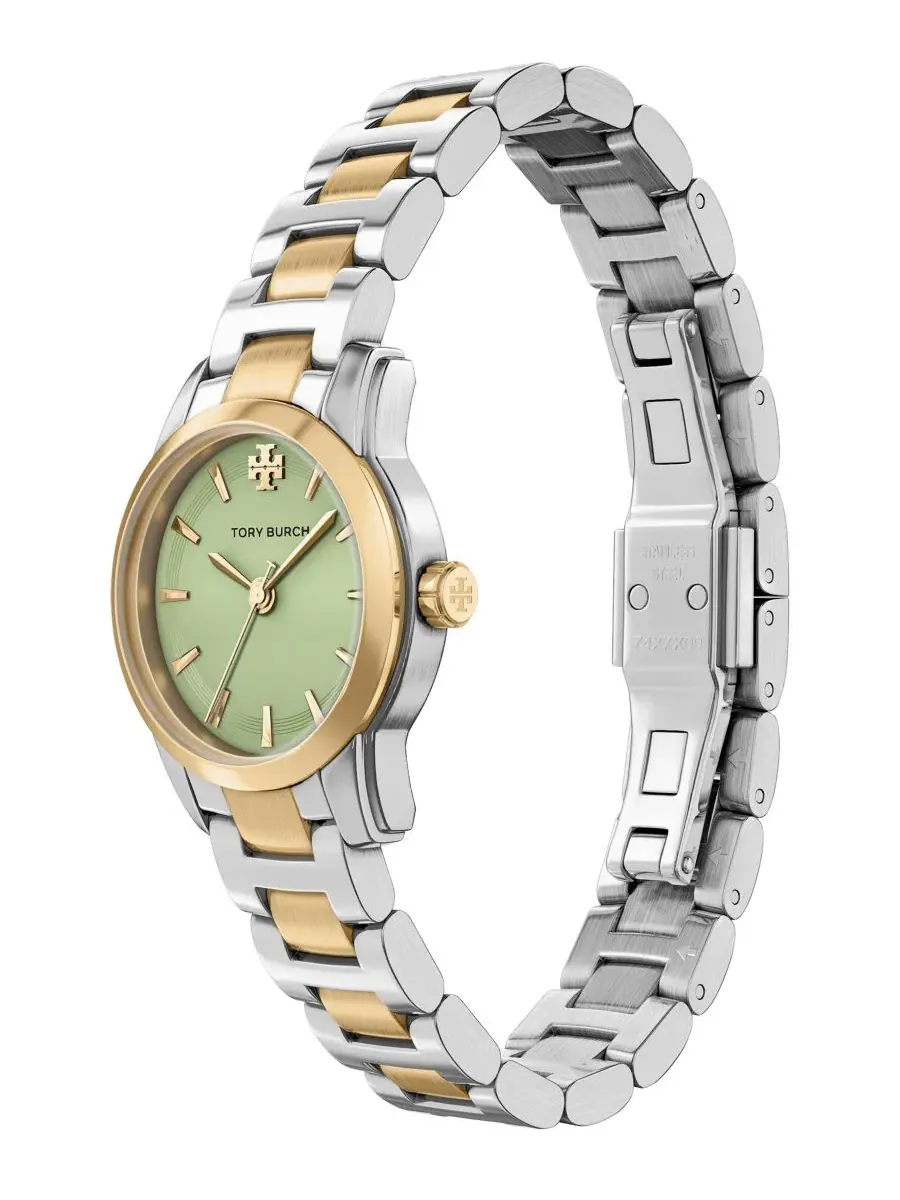 Женские часы The Miller Round Small Quartz Two-Tone Stainless Steel Tory Burch — изображение 6 из 7, оттенок мульти
