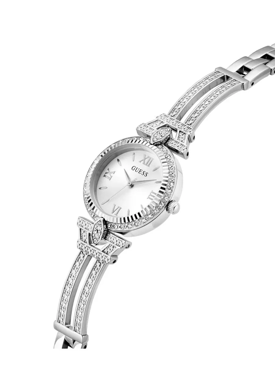 Женские часы GUESS — изображение 4 из 6, оттенок серебряный