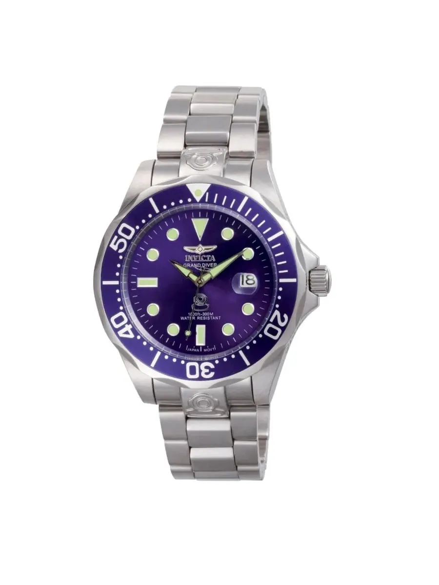 Автоматические часы Pro Diver с синим циферблатом Invicta