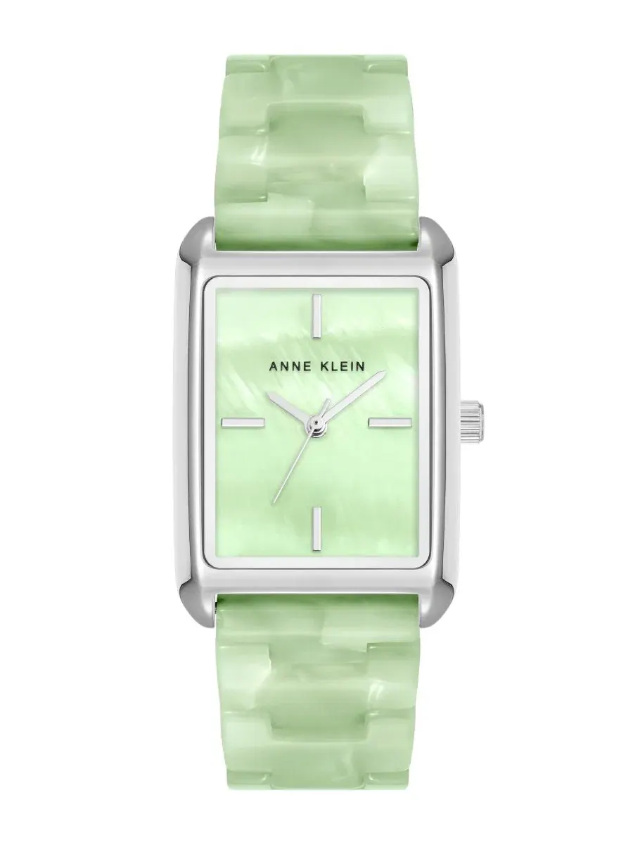 Женские часы с циферблатом из имитации жемчуга Anne Klein