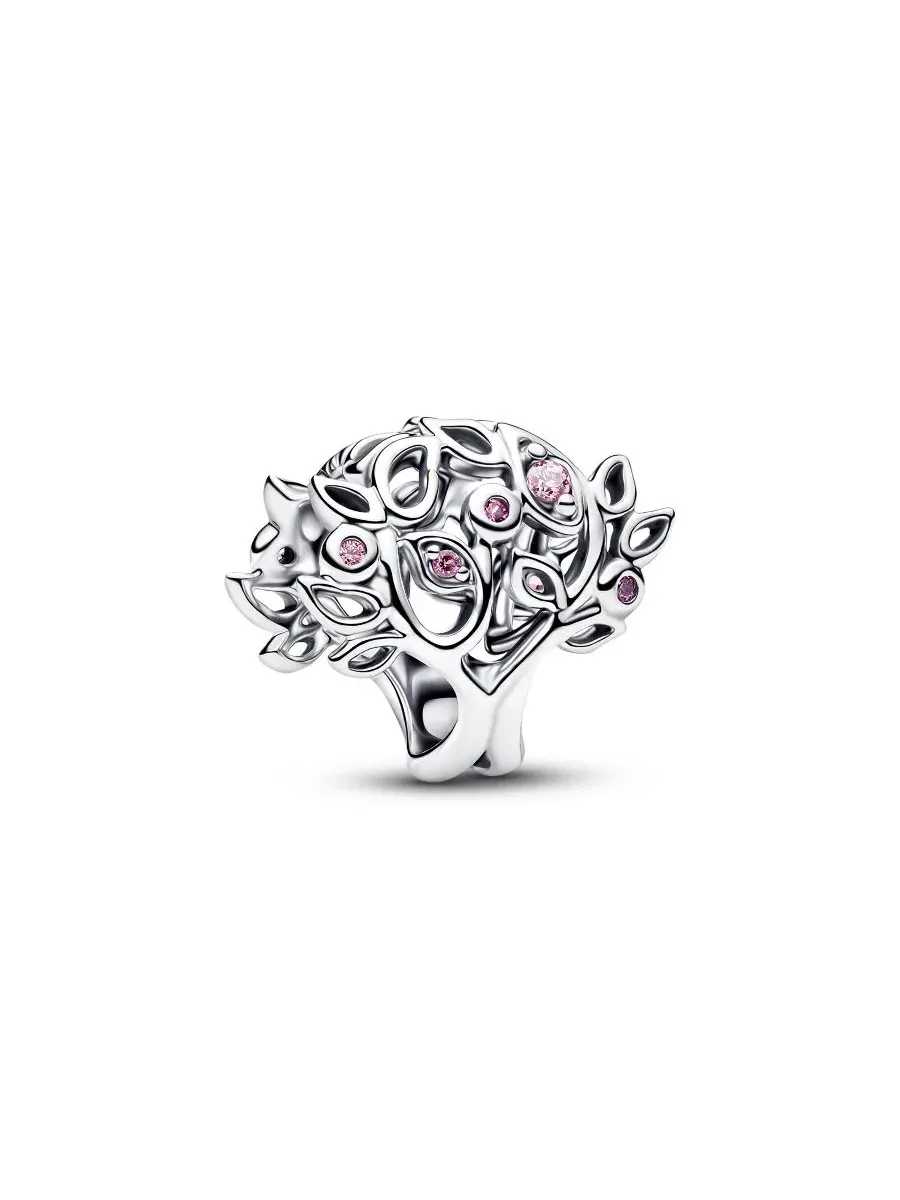Ажурный кулон в виде генеалогического древа Pandora — изображение 1 из 4, оттенок серебристый