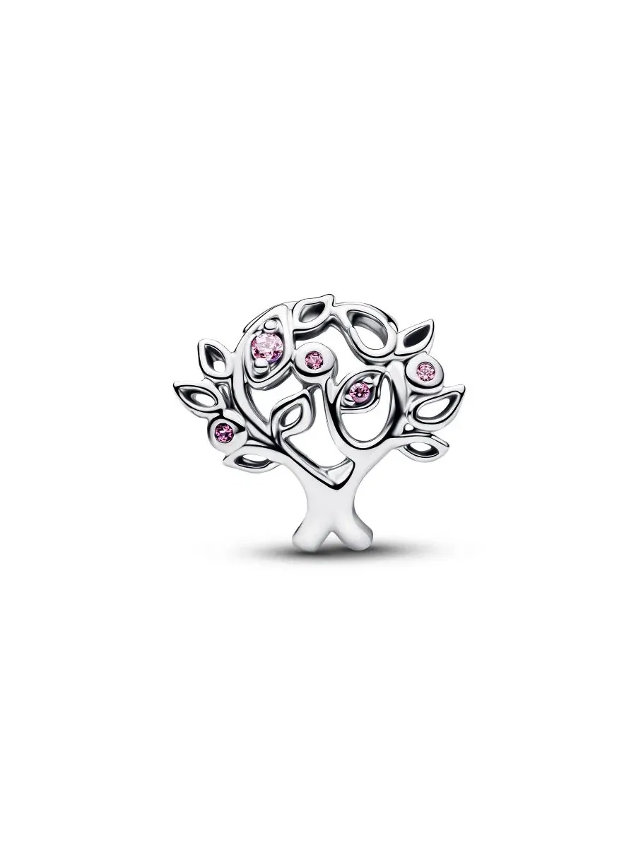 Ажурный кулон в виде генеалогического древа Pandora — изображение 2 из 4, оттенок серебристый