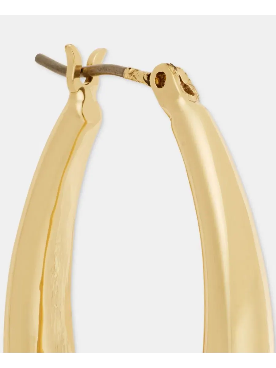Серьги-кольца Puffy Arch Hoop Anne Klein — изображение 4 из 4, оттенок золото