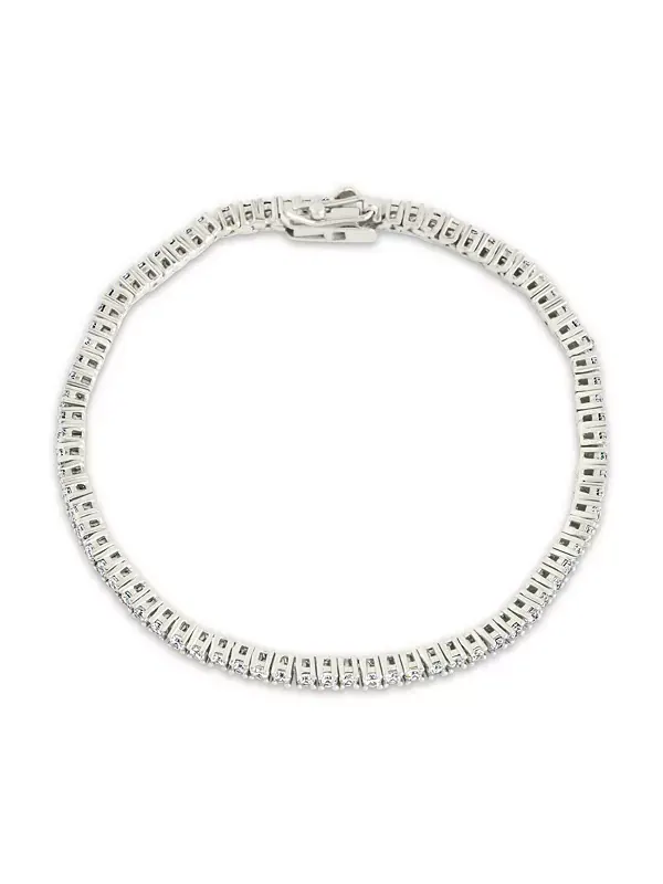 Теннисный браслет Mirabell с кубическим цирконием Sterling Forever — изображение 1 из 3, оттенок серебряный