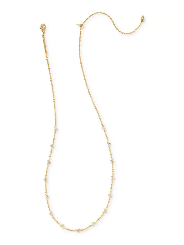 Комплект из 2 колье с сердечками паве, 19 дюймов Kendra Scott — изображение 4 из 4, оттенок золото