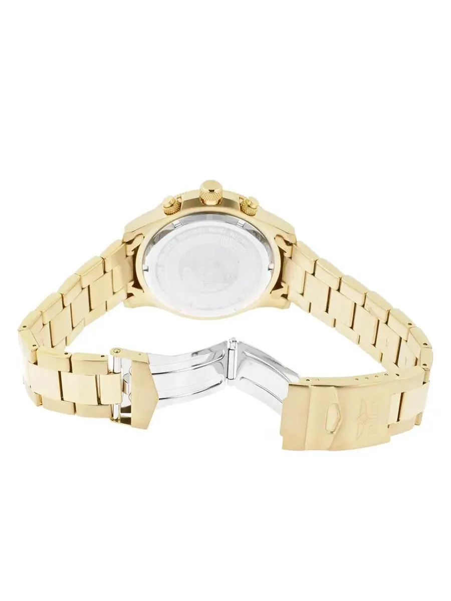 Хронограф Invicta Specialty 12844, золотой корпус, синий циферблат, из нержавеющей стали — изображение 2 из 3