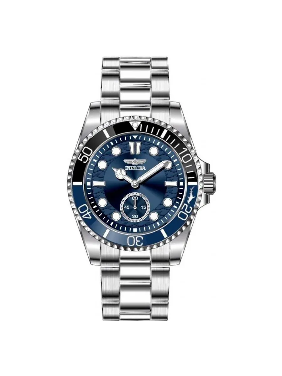 Мужские часы Pro Diver с кварцевым механизмом, 43 мм Invicta — изображение 2 из 3, оттенок серебряный