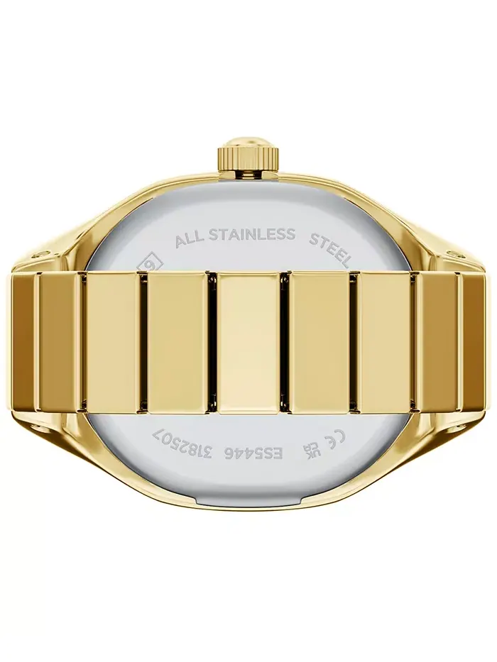 Женские часы Harlow Watch Ring с двумя стрелками золотистого цвета из нержавеющей стали, 16 мм — изображение 6 из 8