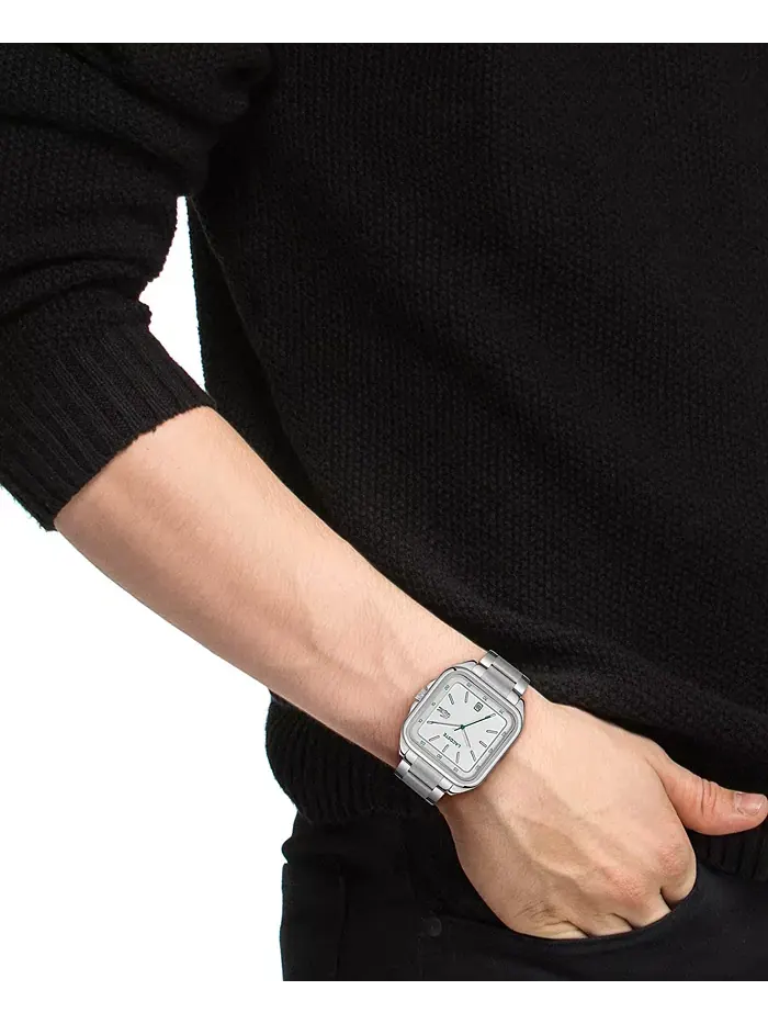 Мужские часы с браслетом из нержавеющей стали серебристого тона, 39mm Lacoste — изображение 4 из 6