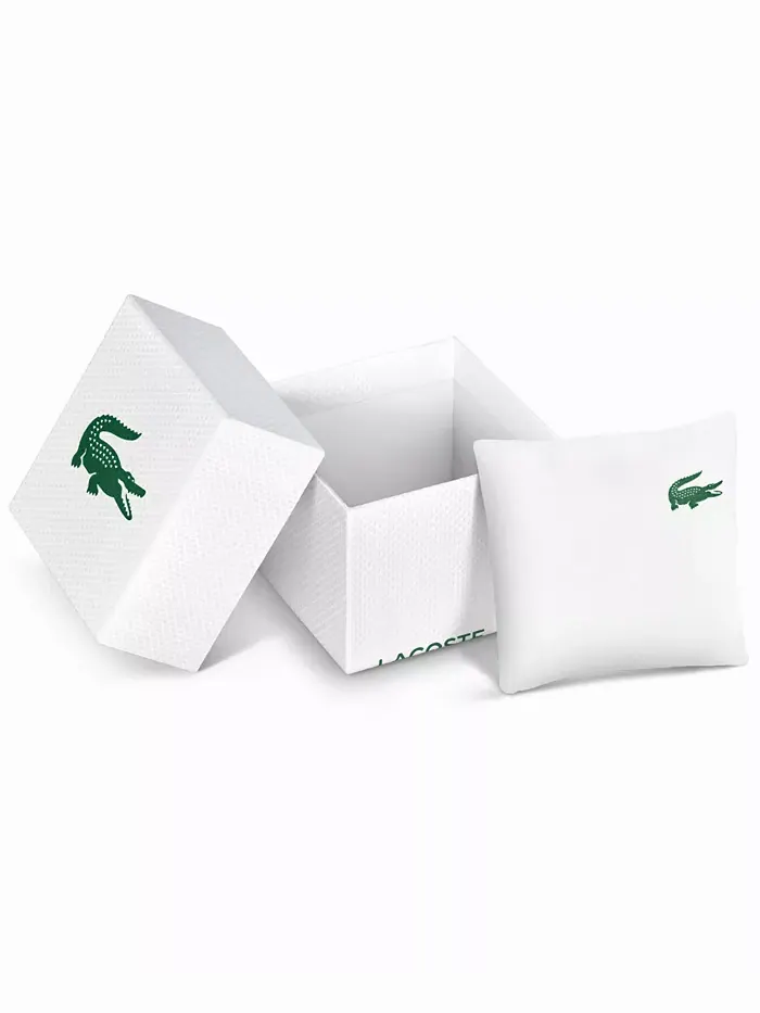 Мужские часы с браслетом из нержавеющей стали серебристого тона, 39mm Lacoste — изображение 6 из 6