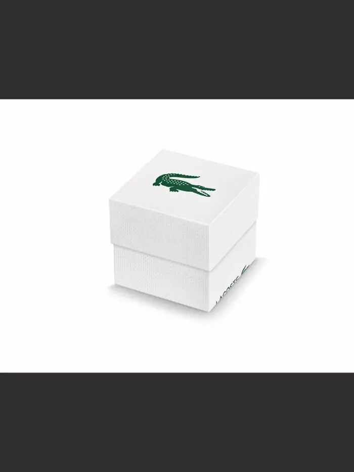 Мужские часы с гротом белого цвета из силикона 43 мм Lacoste — изображение 5 из 8