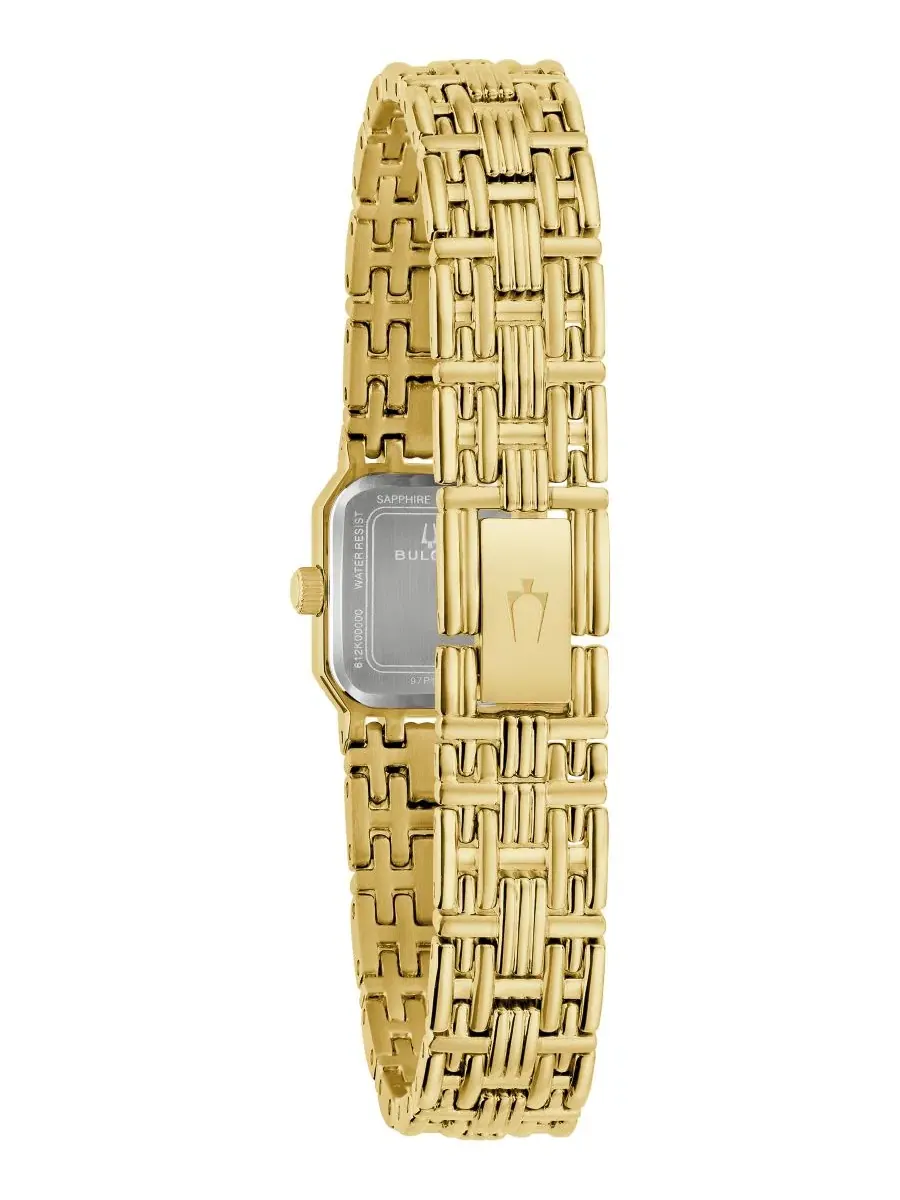 Женские часы Goddess of Time Sophia Gold-Tone Stainless Steel, 16 мм Bulova — изображение 3 из 3, оттенок золотистый