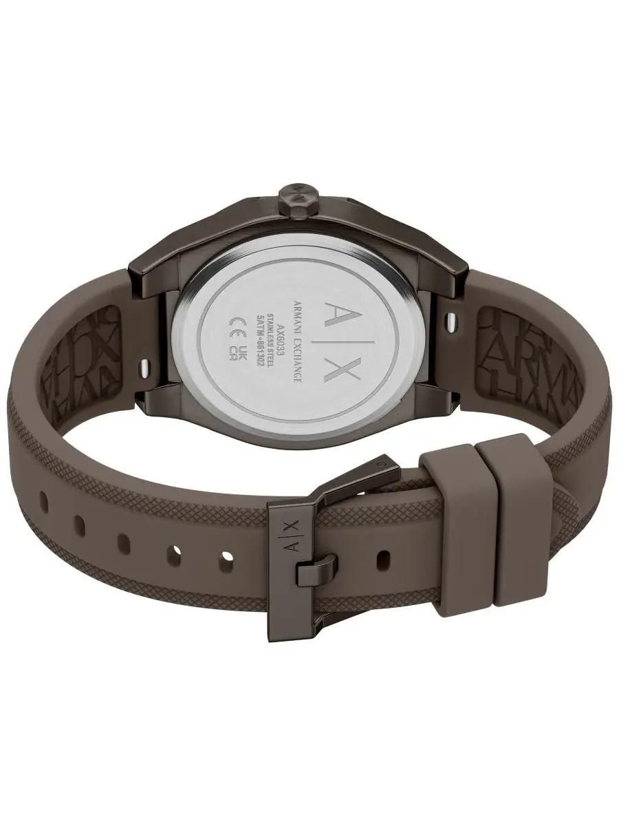 Женские часы Sync из нержавеющей стали с силиконовым ремешком, 36 мм A|X Armani Exchange — изображение 2 из 5