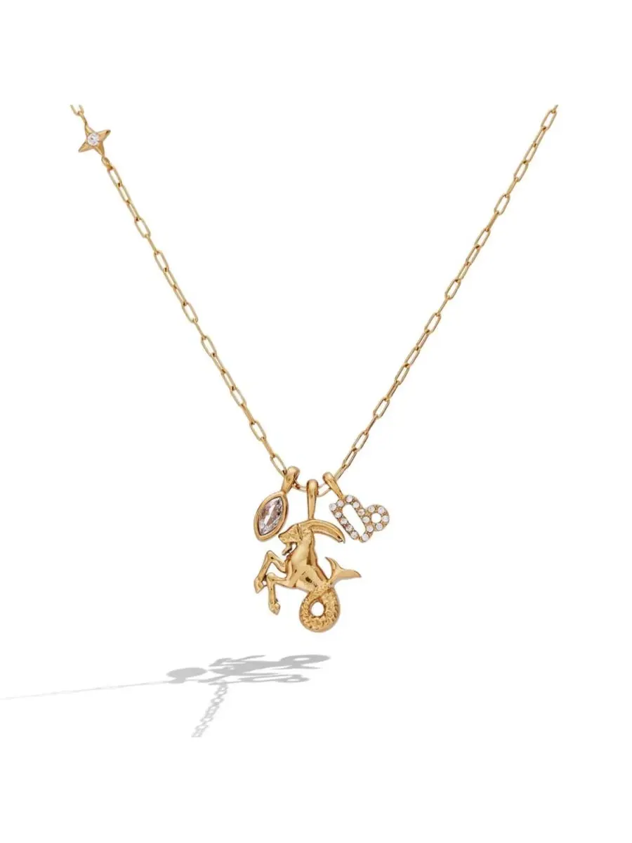 Кулон-зодиак Козерог с подвесками Alex and Ani