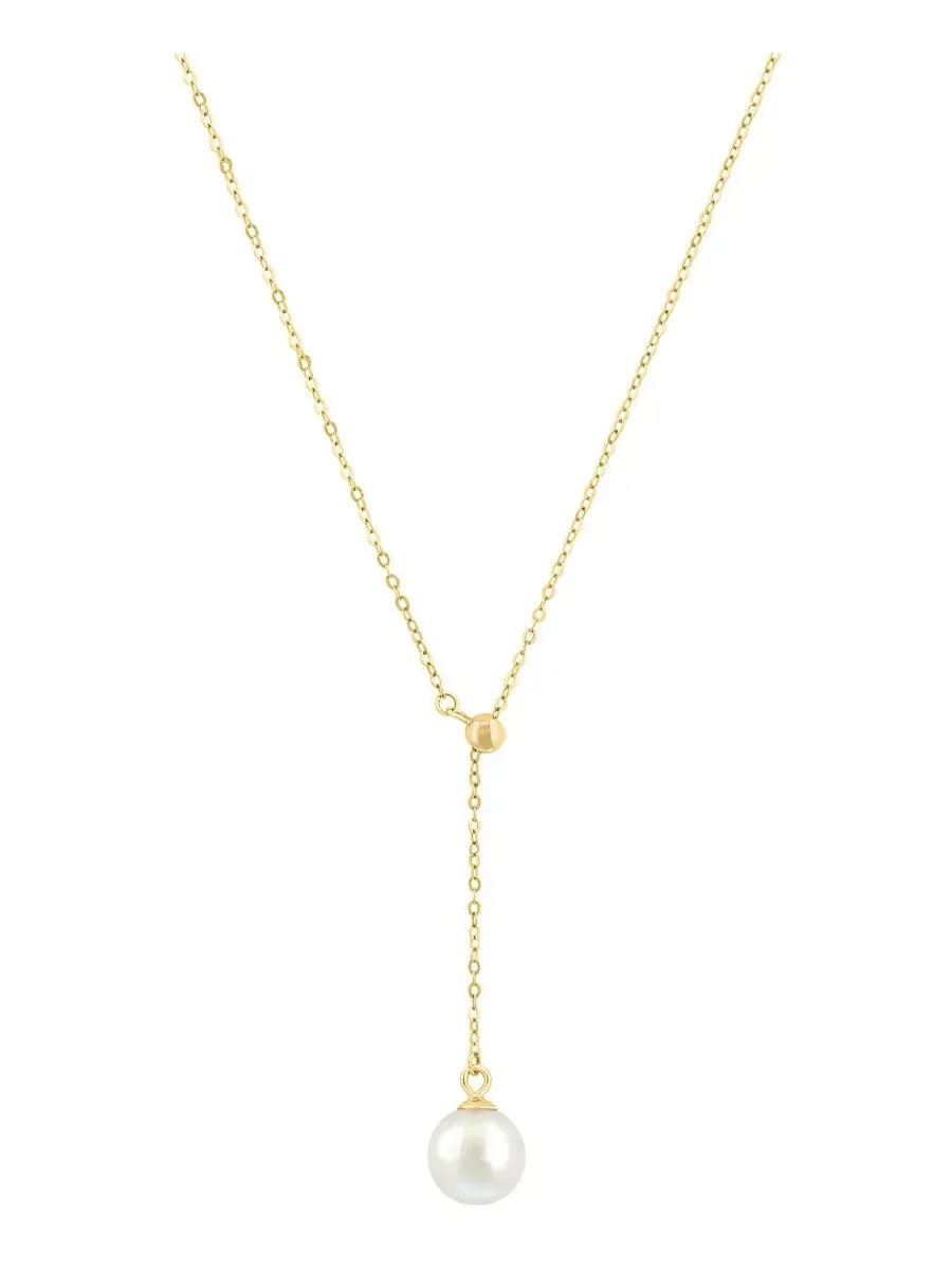 Жемчужное ожерелье из пресноводного жемчуга 8 мм, модель Freshwater Pearl Necklace EFFY Collection — изображение 1 из 4