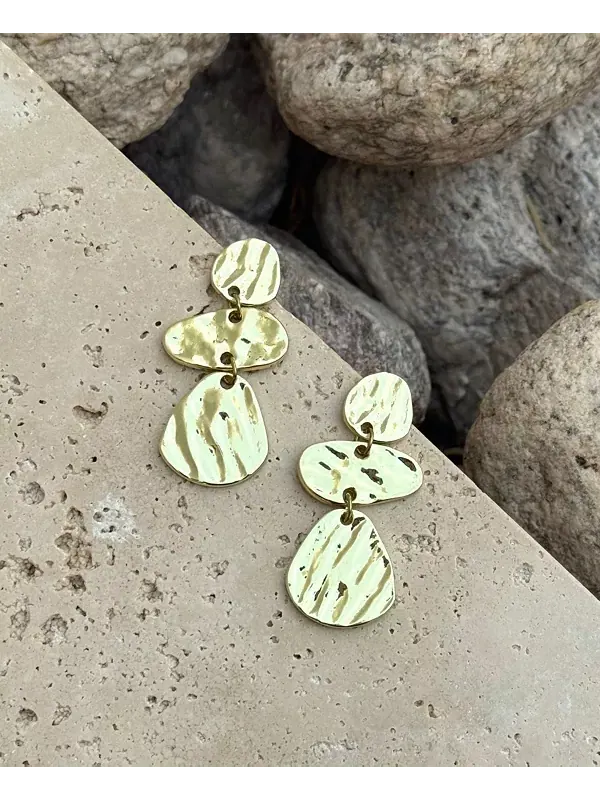 Золотые серьги-миры Adornia — изображение 2 из 3, оттенок золото