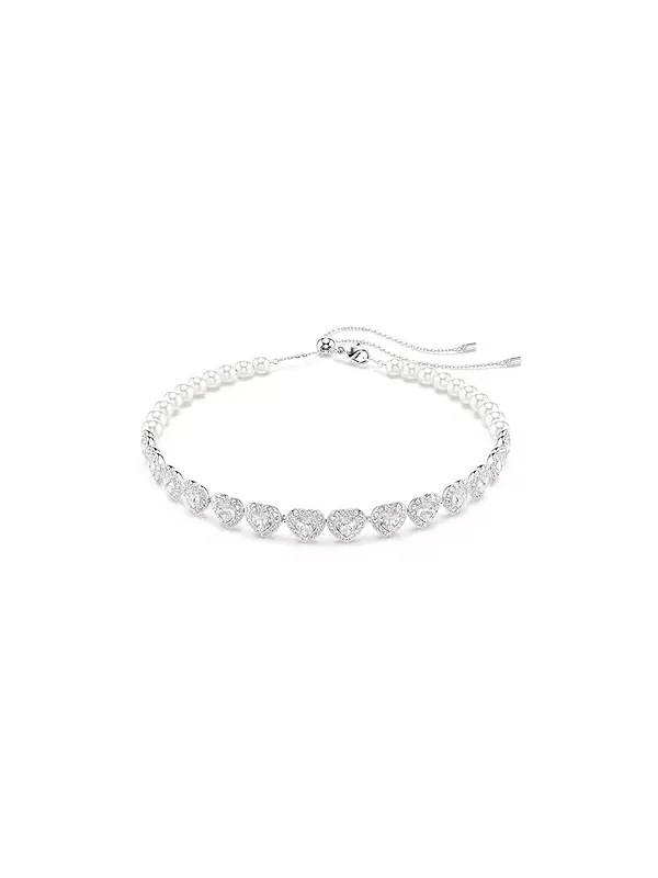 Ожерелье-Чокер Ariana Grande x Swarovski с искусственным жемчугом смешанной огранки Swarovski — изображение 1 из 4