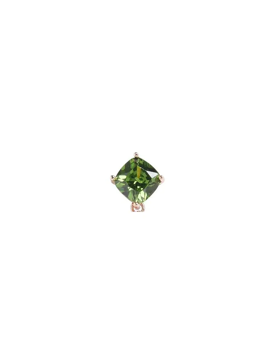 Серьги-подвески Crystal-Hue Sohi — изображение 5 из 5, оттенок зеленый