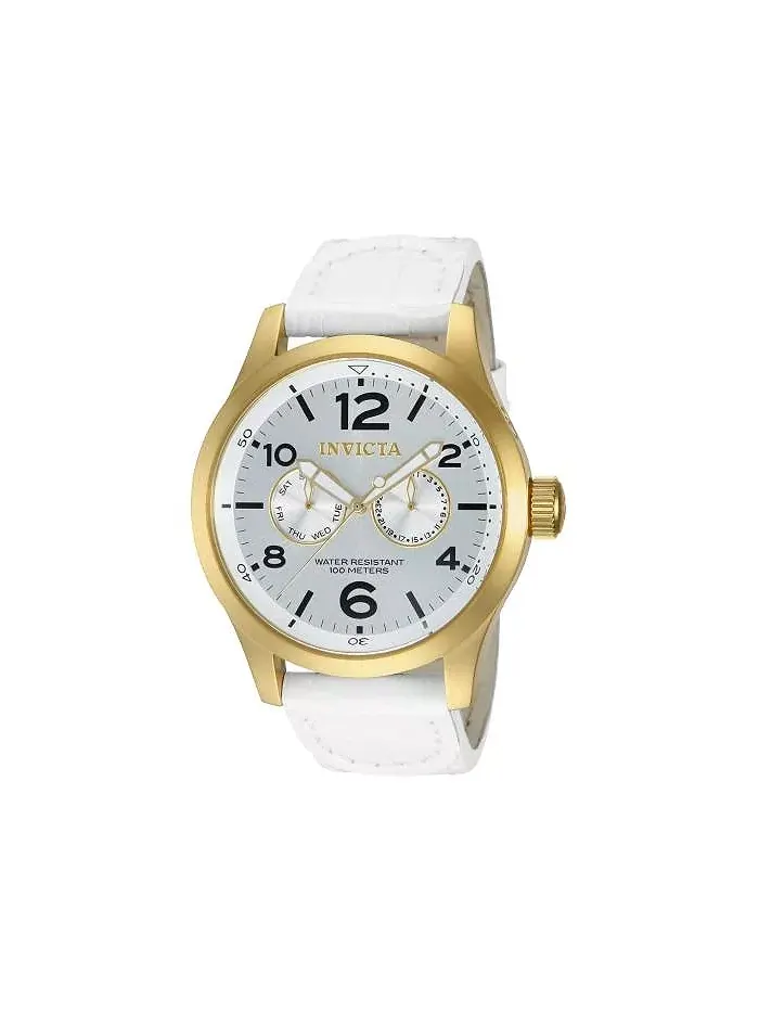 Мужские часы 12174 Specialty Quartz с серебристым циферблатом и тремя стрелками Invicta