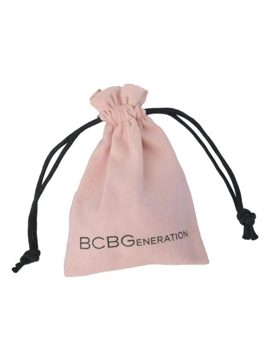 Серьги в форме ребристого сердца с пуговицами BCBGeneration — изображение 3 из 6, оттенок золото