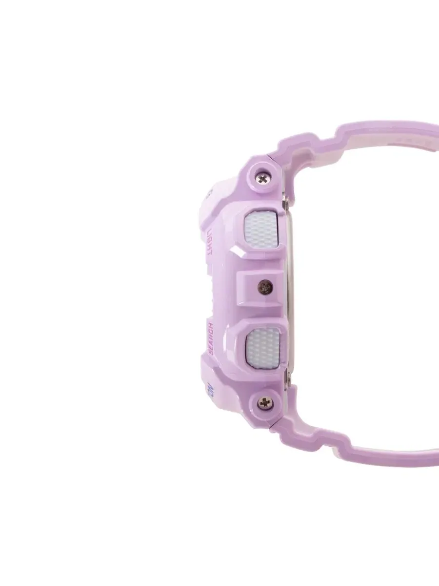 Женские часы Baby-G с японским кварцевым механизмом, корпус 43,4 мм G-Shock — изображение 2 из 3, оттенок фиолетовый