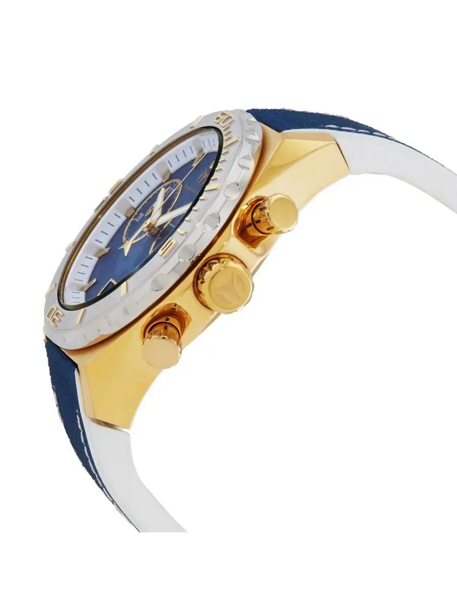Мужские хронограф-часы Reef Shark из нержавеющей стали TechnoMarine — изображение 2 из 3, оттенок золото