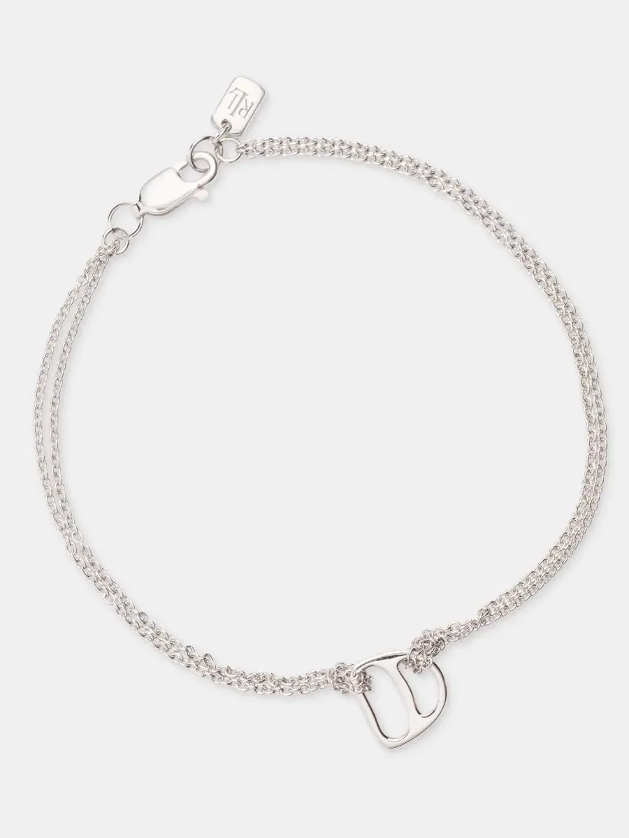 Браслет-флекс Equestrian Lauren Ralph Lauren — изображение 1 из 3, оттенок серебряный