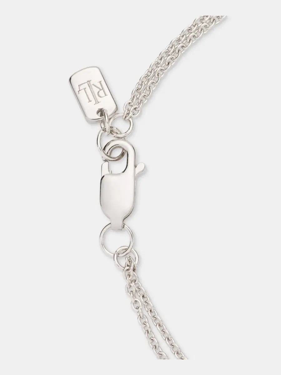 Браслет-флекс Equestrian Lauren Ralph Lauren — изображение 2 из 3, оттенок серебряный