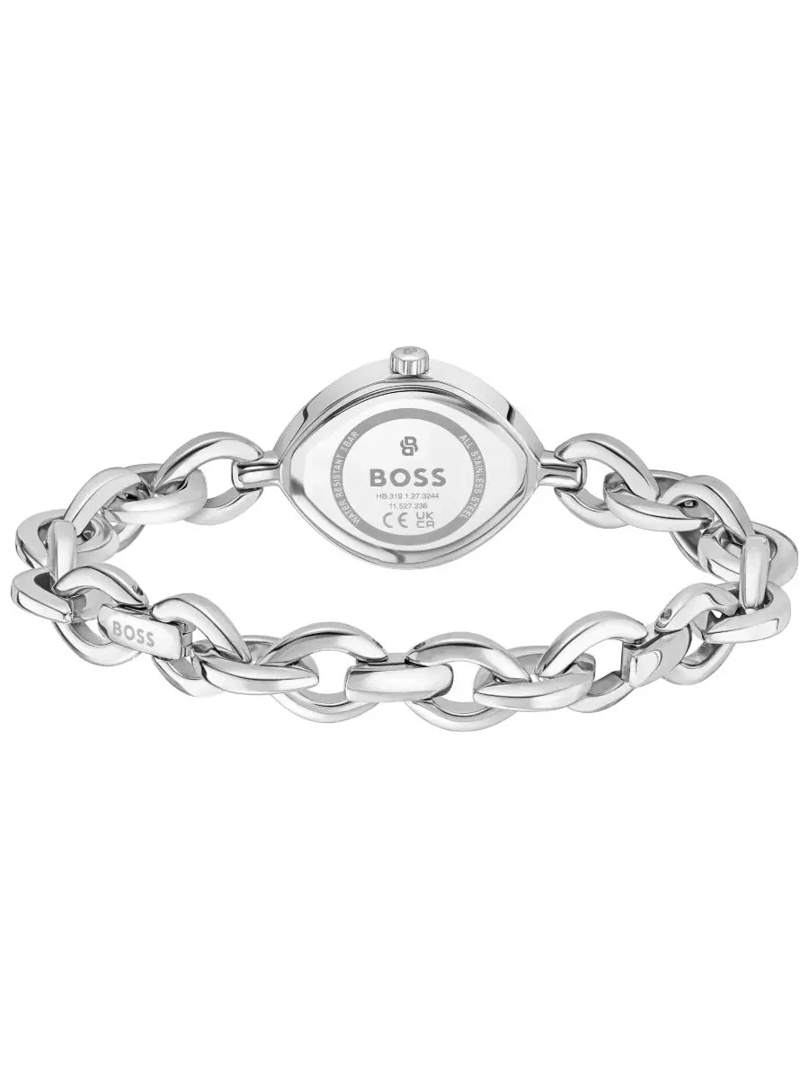 Женские часы Fiora из нержавеющей стали, 22,4 мм Hugo Boss — изображение 3 из 4, оттенок серебряный