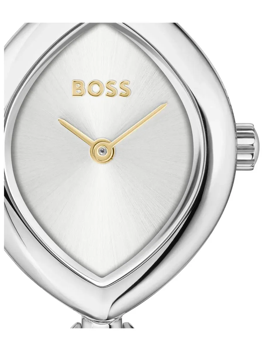 Женские часы Fiora из нержавеющей стали, 22,4 мм Hugo Boss — изображение 4 из 4, оттенок серебряный