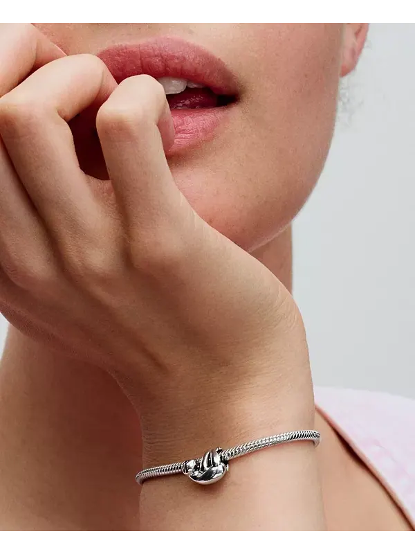 Подвесной ленивец из стерлингового серебра Pandora — изображение 3 из 3, оттенок серебряный