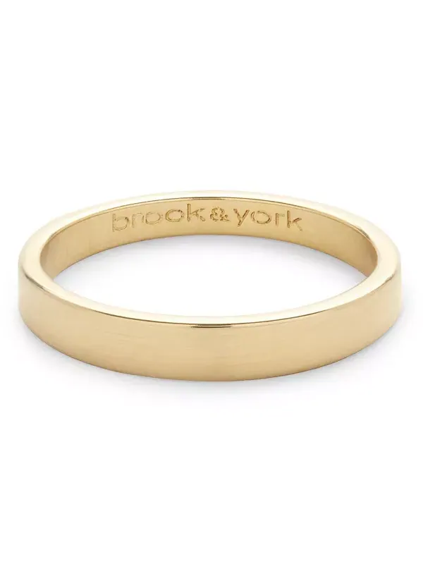 Тонкое кольцо Райли Brook & York — изображение 2 из 2, оттенок золотистый