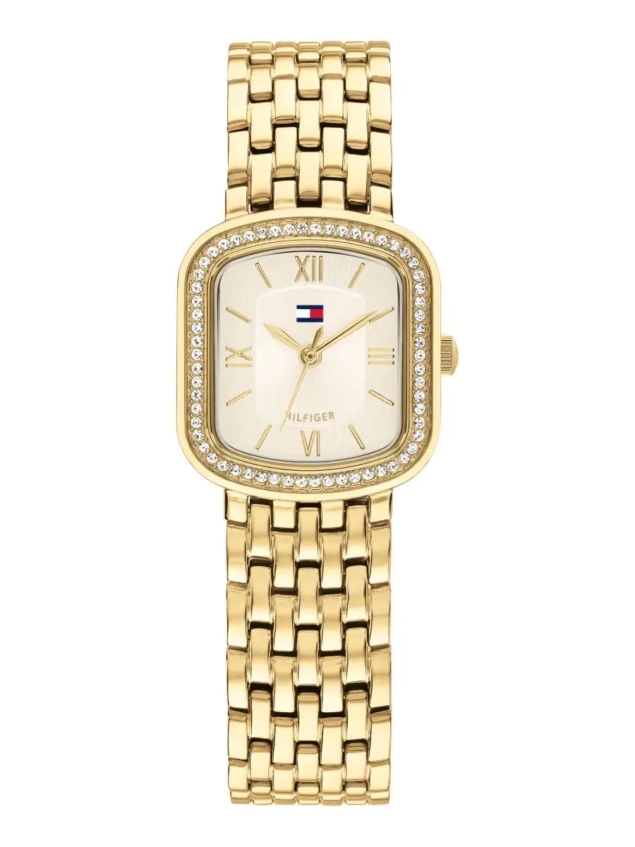 Женские часы Tommy Hilfiger Abby с золотистым корпусом