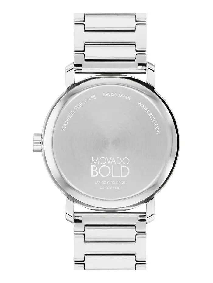 Мужские часы Bold Evolution 2.0 швейцарские кварцевые серебристого цвета из нержавеющей стали 40 мм — изображение 3 из 5