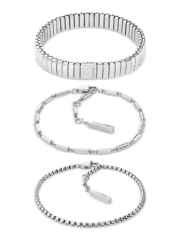 Набор из 3 браслетов Calvin Klein