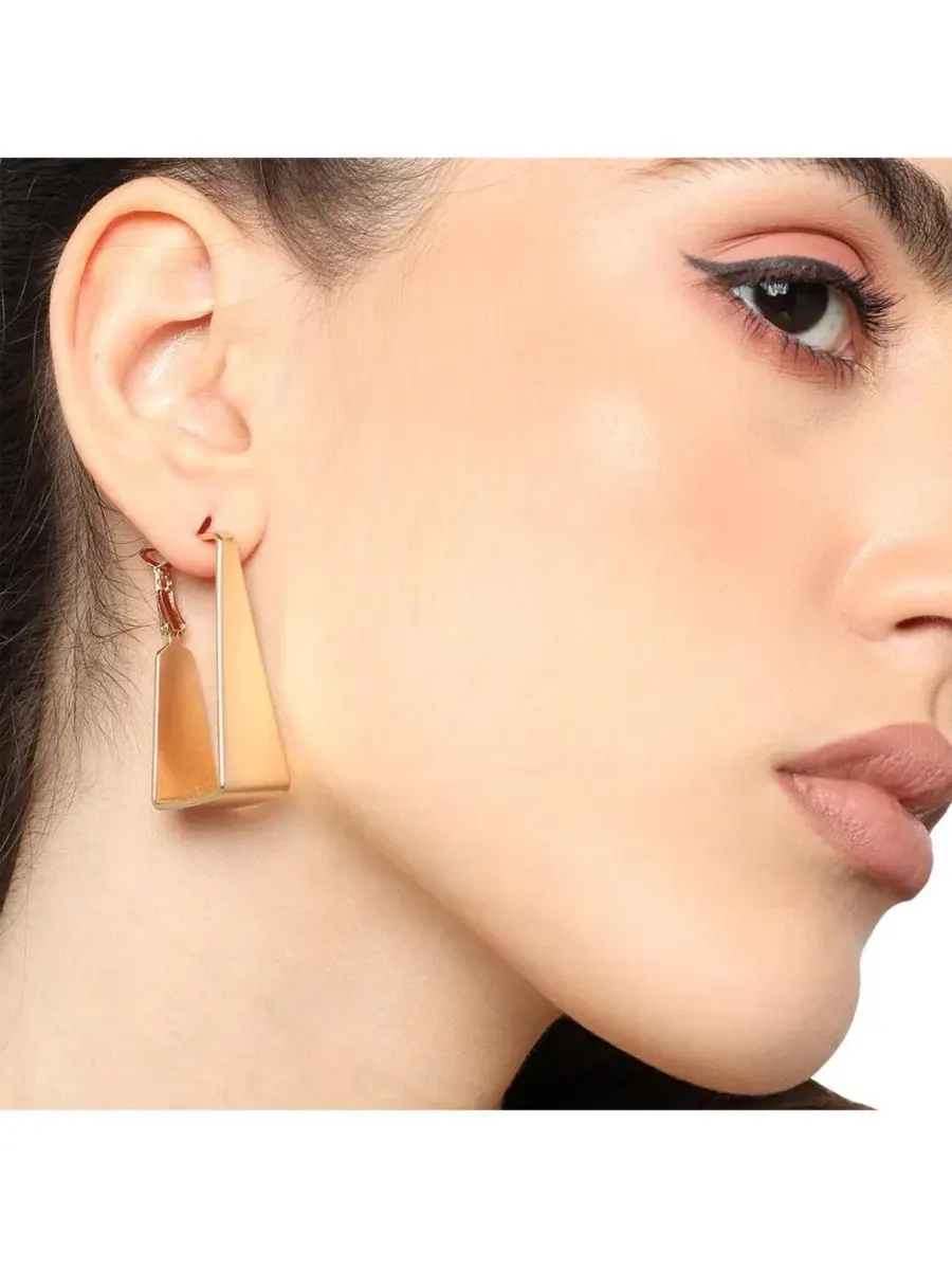Серьги-подвески Party Drop SOHI — изображение 3 из 4, оттенок золото