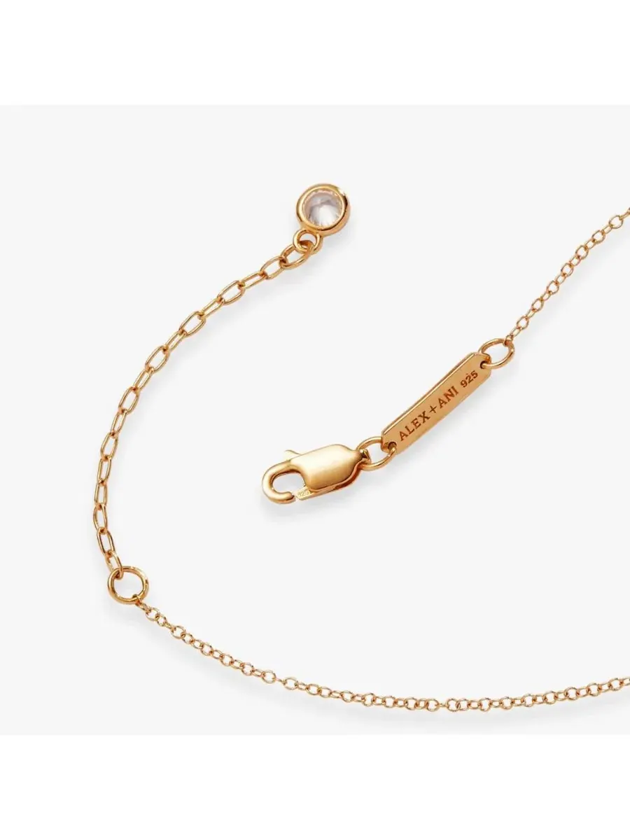 Браслет с хрустальным цветком незабудки Alex And Ani — изображение 3 из 3, оттенок нет цвета