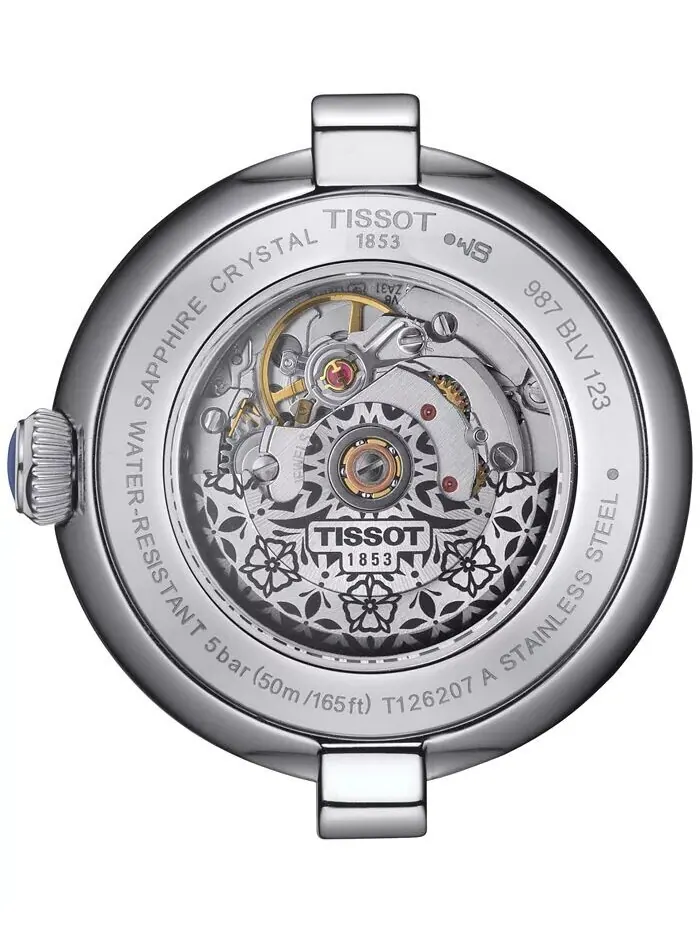 Женские часы Bellissima с браслетом из нержавеющей стали, 29 мм Tissot — изображение 3 из 5, оттенок белый