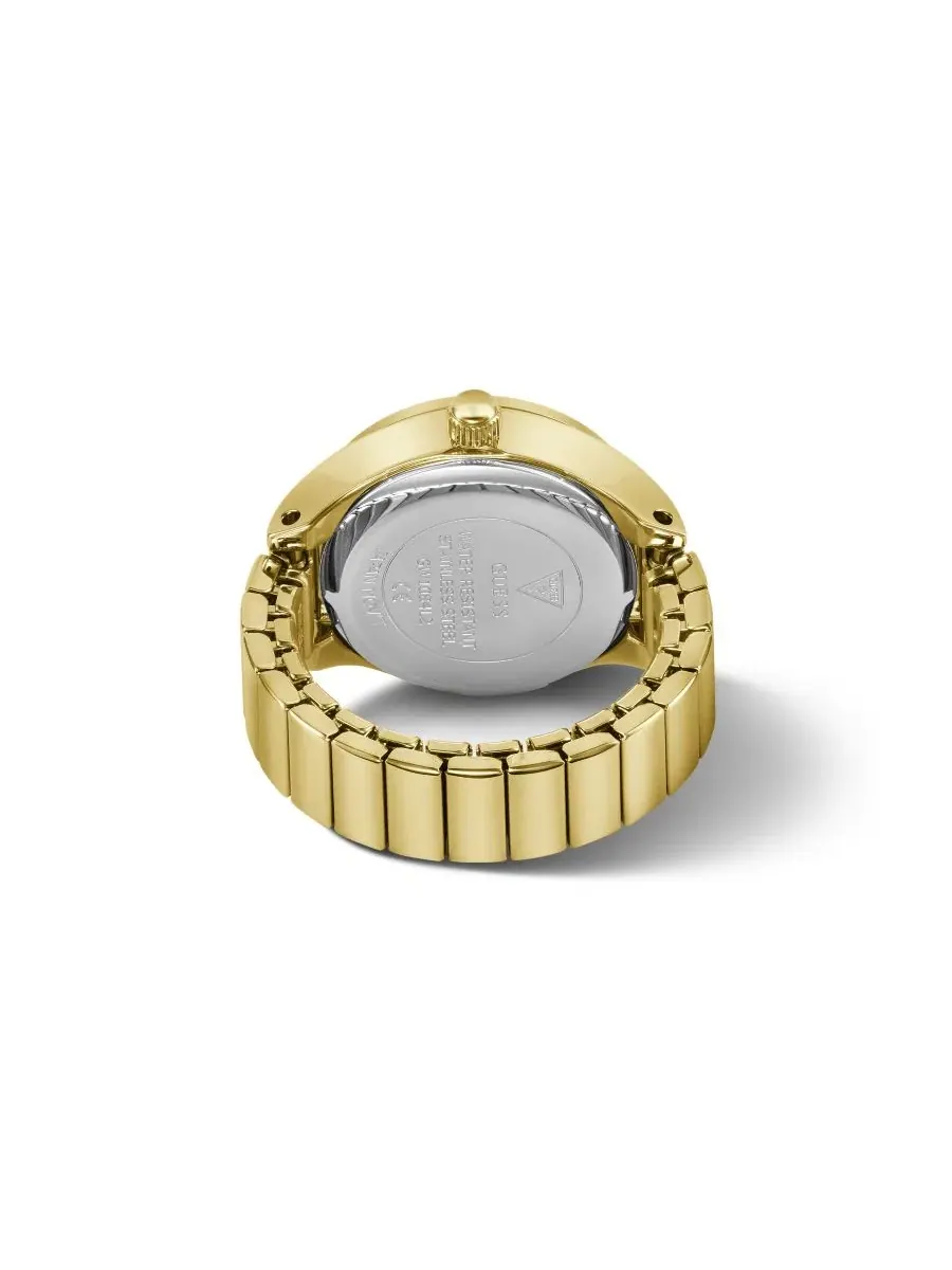 Женские часы-кольцо GUESS, 18 мм — изображение 2 из 3, оттенок золото