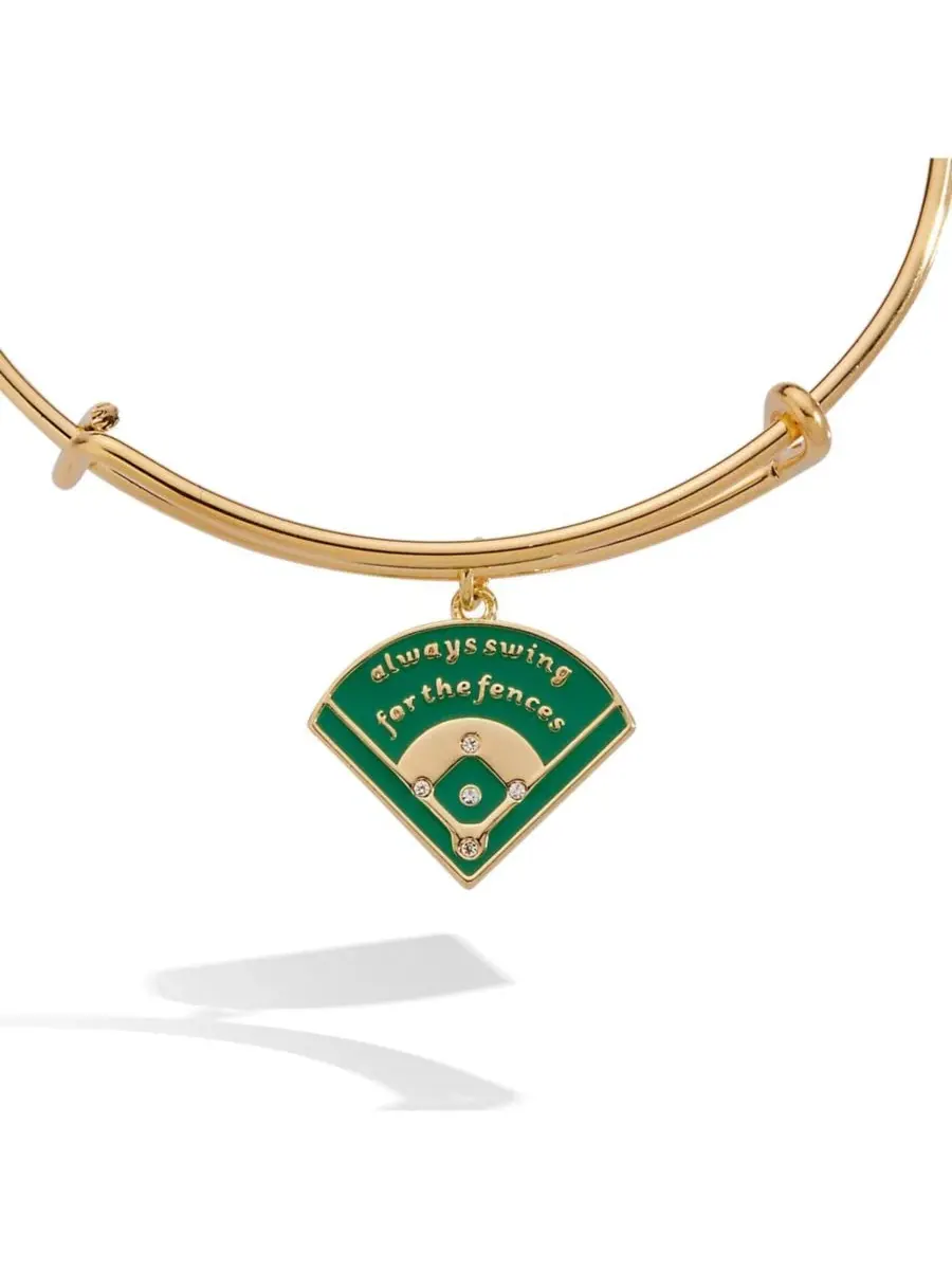 Браслет-шарм Always Swing for the Fences Alex and Ani