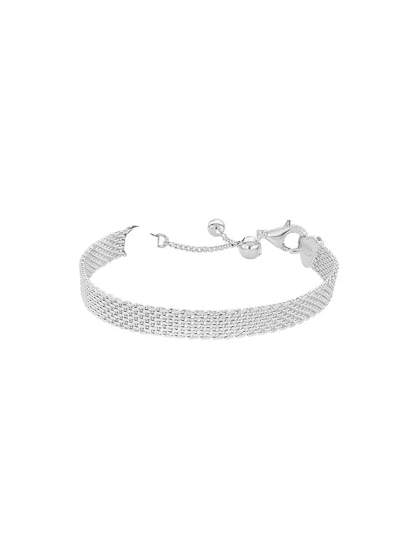 Регулируемый браслет из стерлингового серебра с цепочкой Bearfruit Jewelry