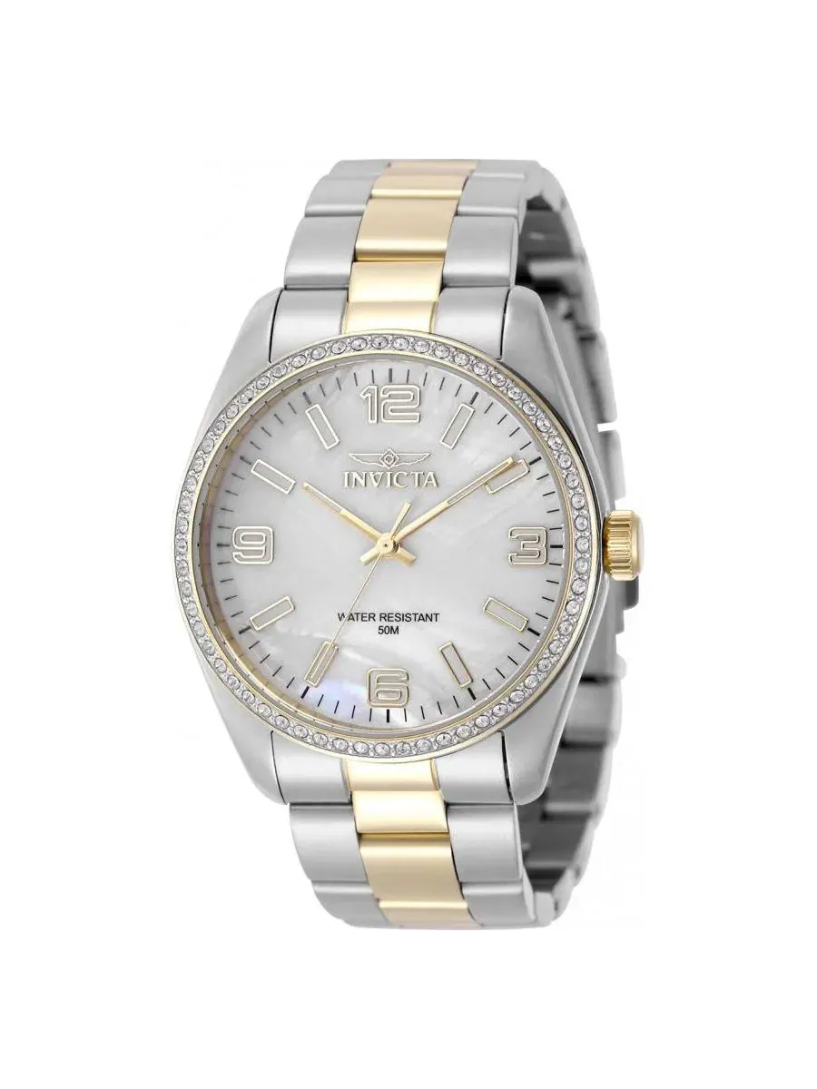 Женские часы Specialty Quartz PC21 Dial Watch Invicta — изображение 1 из 3, оттенок золото