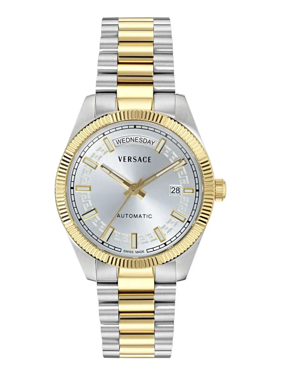 Мужские часы Millenyium Automatic из нержавеющей стали, 40 мм Versace — изображение 1 из 3, оттенок мульти