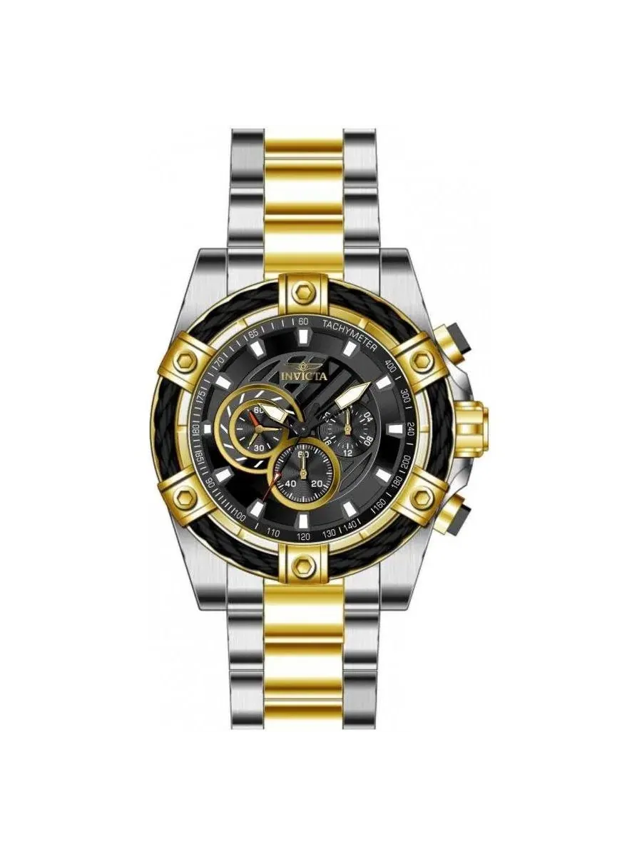 Мужские часы Bolt Quartz VD54 48868 Invicta — изображение 3 из 3, оттенок золото