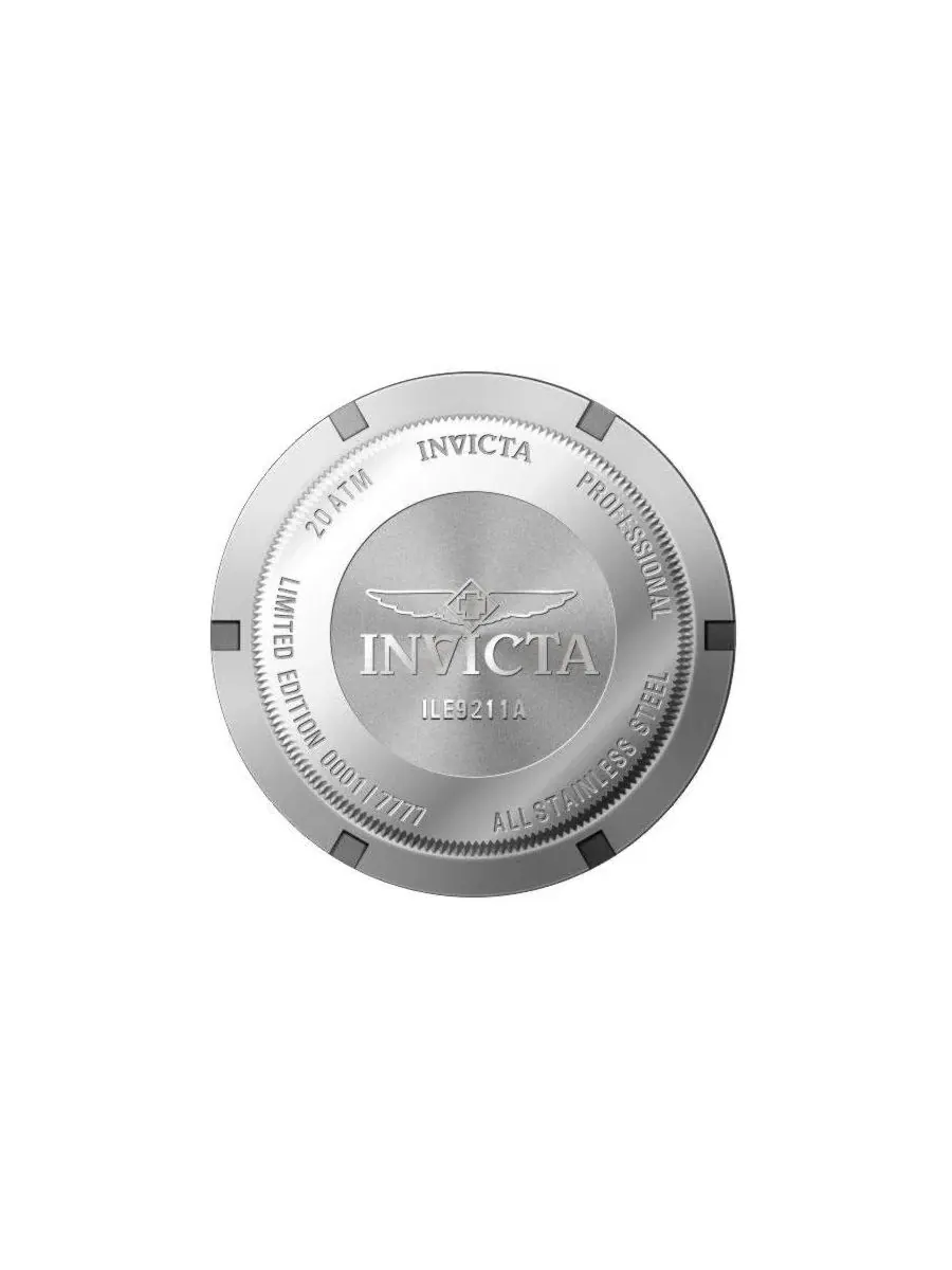 Мужские часы Speedway Quartz Chronograph Charcoal Dial Invicta — изображение 3 из 3, оттенок серебряный