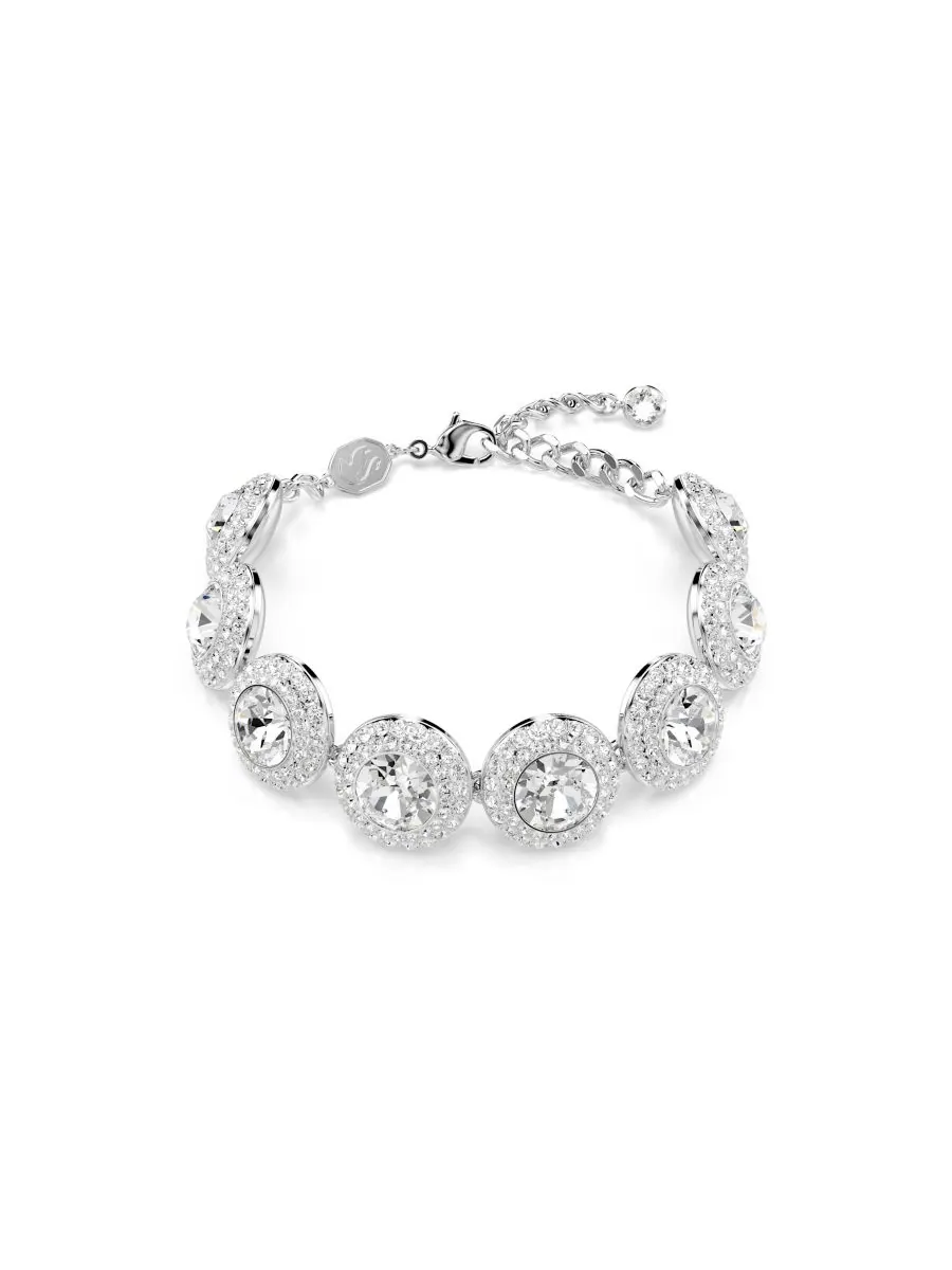 Браслет Swarovski Una Angelic с родиевым покрытием Swarovski — изображение 1 из 7, оттенок серебристый прозрачный