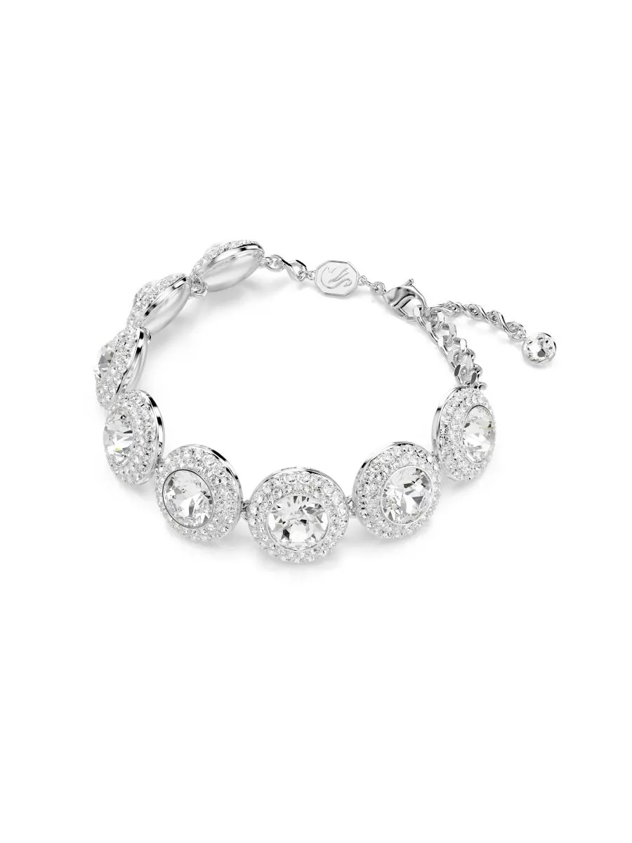 Браслет Swarovski Una Angelic с родиевым покрытием Swarovski — изображение 2 из 7, оттенок серебристый прозрачный