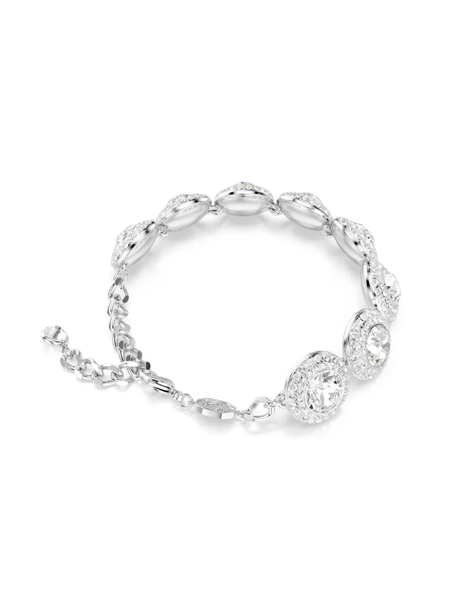 Браслет Swarovski Una Angelic с родиевым покрытием Swarovski — изображение 3 из 7, оттенок серебристый прозрачный