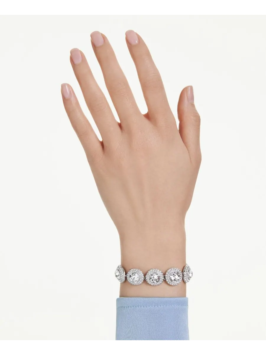 Браслет Swarovski Una Angelic с родиевым покрытием Swarovski — изображение 7 из 7, оттенок серебристый прозрачный