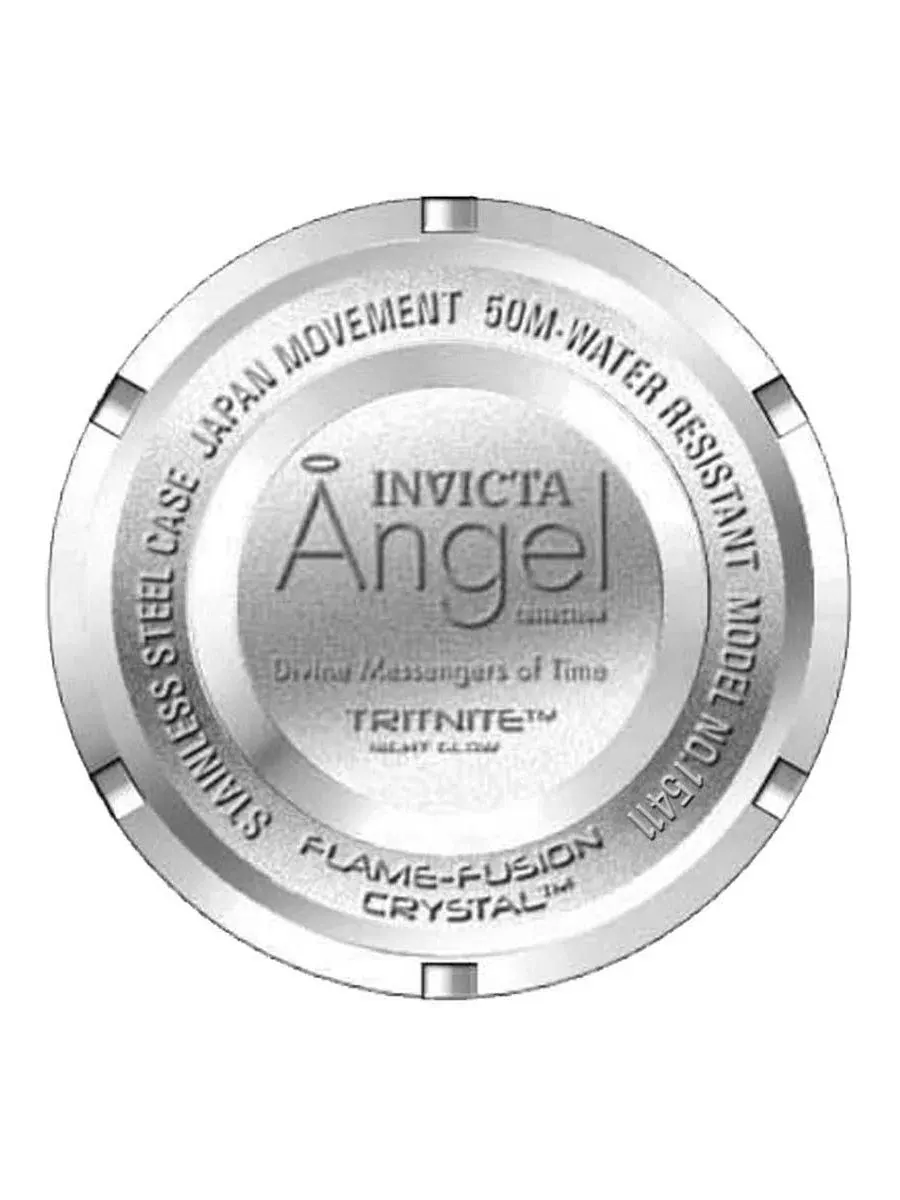 Женские кварцевые часы Angel 15411 с циферблатом Invicta — изображение 3 из 3, оттенок желтый